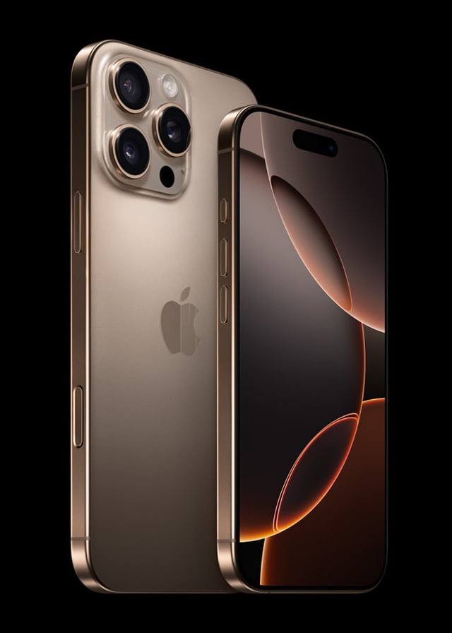 iPhone 16 Pro с титаниев корпус